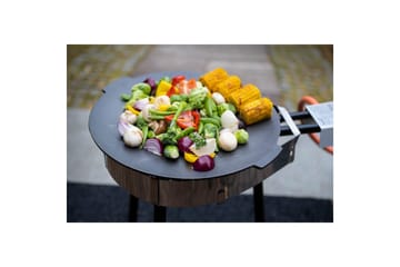 Stekepanne Mustang Støpejern med Føtter 45cm - Svart - Servering & borddekking - Gryter & kasseroller - Stekepanner