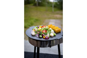 Stekepanne Mustang Støpejern med Føtter 45cm - Svart - Servering & borddekking - Gryter & kasseroller - Stekepanner