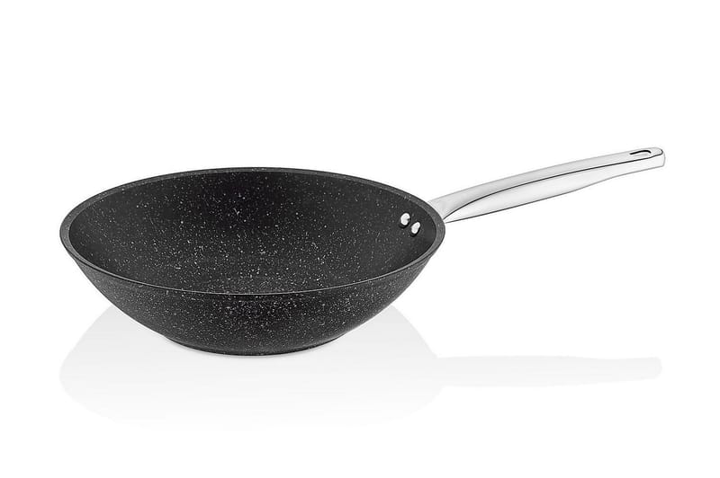 Traktørpanne Alaverdi 29 cm, Granittbelagt/Svart