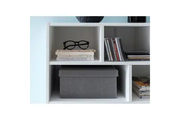 Bokhylle Wohnling Sponplate med 8 Oppbevaringshyller - Servering & borddekking - Karaffler og mugger - Glassflaske