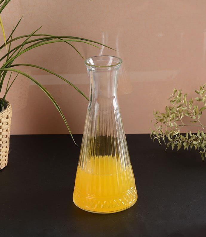 Glassflaske Opviq Elysia Karaf (12 x 12 x 29 cm) Transparent - Transparent - Servering & borddekking - Karaffler og mugger - Vannkaraffel