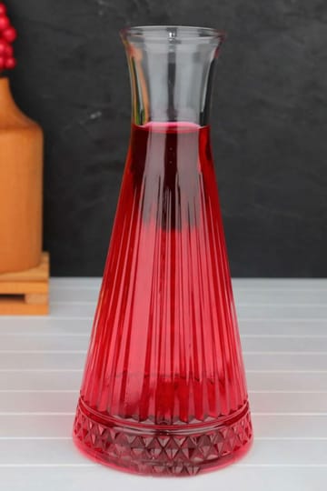 Glassflaske Opviq Elysia Karaf (12 x 12 x 29 cm) Transparent - Transparent - Servering & borddekking - Karaffler og mugger - Vannkaraffel