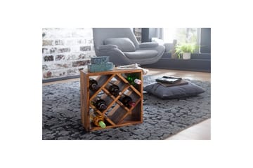 Vinstativ Wohnling Massivt tre plass til 8 flasker landstil - Servering & borddekking - Karaffler og mugger - Glassflaske