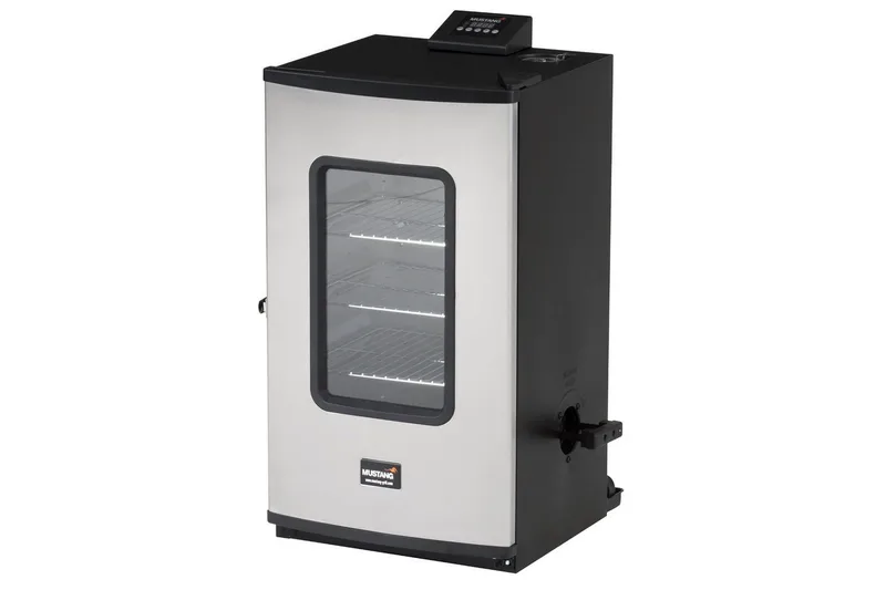 Elektrisk røyker Mustang 650W - Svart|Sølv - Servering & borddekking - Kjøkkenmaskin - Øvrige kjøkkenmaskiner - Røykskap