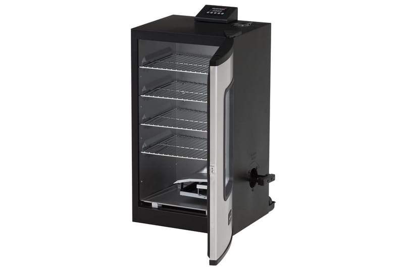 Elektrisk røyker Mustang 650W - Svart|Sølv - Servering & borddekking - Kjøkkenmaskin - Øvrige kjøkkenmaskiner - Røykskap