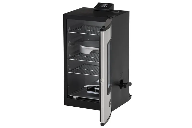Elektrisk røyker Mustang 650W - Svart|Sølv - Servering & borddekking - Kjøkkenmaskin - Øvrige kjøkkenmaskiner - Røykskap
