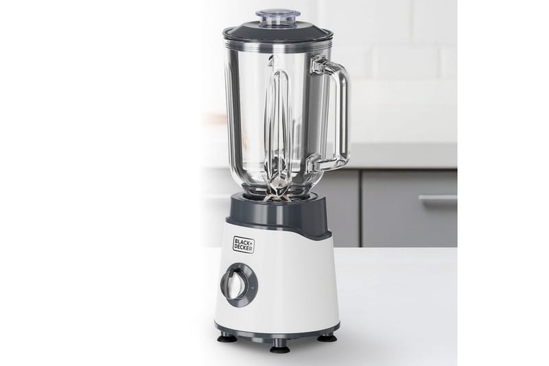 Blender Black+Decker 750W Hvit - Hvit - Servering & borddekking - Kjøkkenmaskin - Blande & hakke - Blender