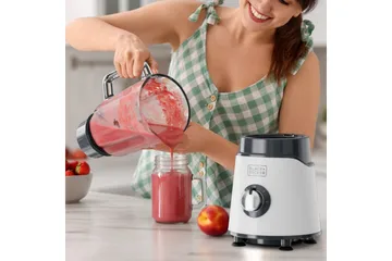 Blender Black+Decker 750W Hvit - Hvit - Servering & borddekking - Kjøkkenmaskin - Blande & hakke - Blender
