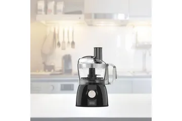 Matprosessor Black+Decker 600W Svart - Svart - Servering & borddekking - Kjøkkenmaskin - Blande & hakke - Foodprosessor