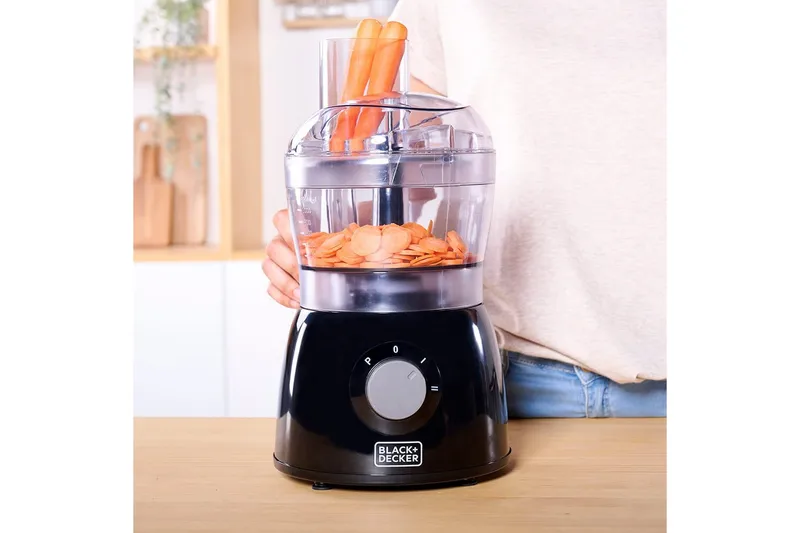Matprosessor Black+Decker 600W Svart - Svart - Servering & borddekking - Kjøkkenmaskin - Blande & hakke - Foodprosessor