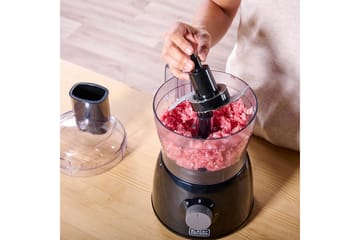 Matprosessor Black+Decker 600W Svart - Svart - Servering & borddekking - Kjøkkenmaskin - Blande & hakke - Foodprosessor