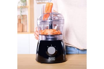 Matprosessor Black+Decker 600W Svart - Svart - Servering & borddekking - Kjøkkenmaskin - Blande & hakke - Foodprosessor