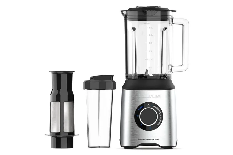 Mikser Taurus Prior Advance+ 1800W med Pulpfilter, Sølv