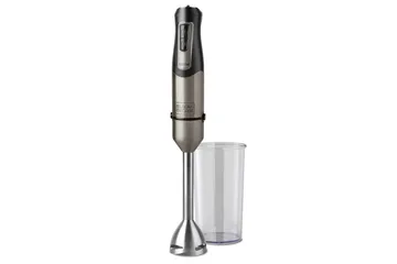 Stavmikser Black+Decker 1200W Børstet Stål - Sølv - Servering & borddekking - Kjøkkenmaskin - Blande & hakke - Stavmikser