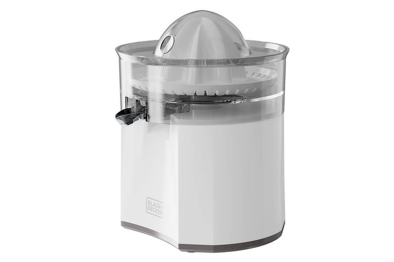 Juicepresse Black+Decker 40W hvit - Servering & borddekking - Kjøkkenmaskin - Juicepresser & juicemaskin - Råsaftsentrifuge