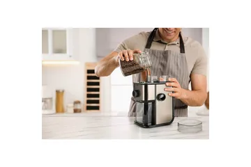 Elektrisk Kaffekvern Black+Decker 150W - Grå - Servering & borddekking - Kjøkkenmaskin - Kaffemaskin & kaffetilbehør - Kaffekvern & Espressokvern