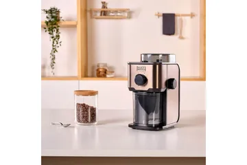 Elektrisk Kaffekvern Black+Decker 150W - Grå - Servering & borddekking - Kjøkkenmaskin - Kaffemaskin & kaffetilbehør - Kaffekvern & Espressokvern