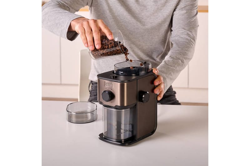 Elektrisk Kaffekvern Black+Decker 150W - Servering & borddekking - Kjøkkenmaskin - Kaffemaskin & kaffetilbehør - Kaffekvern & Espressokvern