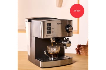 Espressomaskin Solac Taste Classic M80 Inox - Svart||Sølv - Servering & borddekking - Kjøkkenmaskin - Kaffemaskin & kaffetilbehør - Espressomaskiner