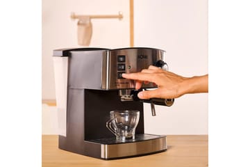 Espressomaskin Solac Taste Classic M80 Inox - Svart||Sølv - Servering & borddekking - Kjøkkenmaskin - Kaffemaskin & kaffetilbehør - Espressomaskiner