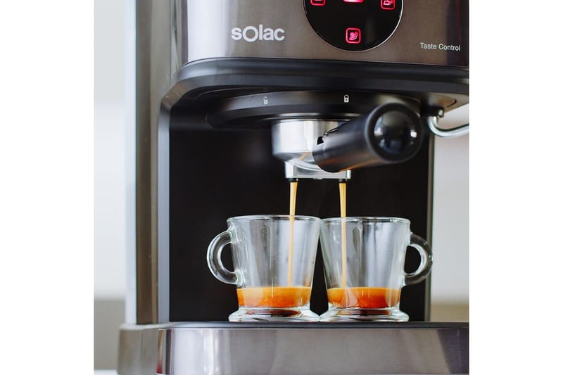 Espressomaskin Solac Taste Control 850W - Svart - Servering & borddekking - Kjøkkenmaskin - Kaffemaskin & kaffetilbehør - Espressomaskiner