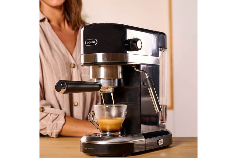 Espressomaskin Solac Taste Slim - Svart - Servering & borddekking - Kjøkkenmaskin - Kaffemaskin & kaffetilbehør - Espressomaskiner