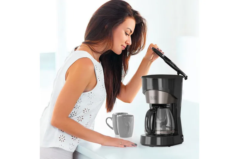 Kaffetrakter Black+Decker 12 Kopper - Sølv - Servering & borddekking - Kjøkkenmaskin - Kaffemaskin & kaffetilbehør - Kaffetrakter