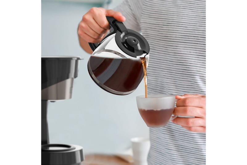 Kaffetrakter Black+Decker 12 Kopper - Sølv - Servering & borddekking - Kjøkkenmaskin - Kaffemaskin & kaffetilbehør - Kaffetrakter