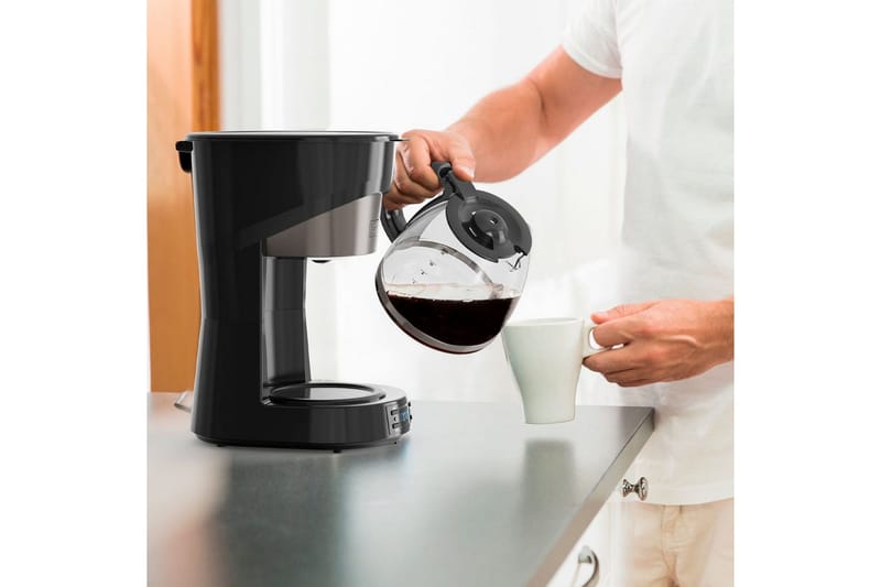 Kaffetrakter Black+Decker LCD 12 Kopper - Sølv - Servering & borddekking - Kjøkkenmaskin - Kaffemaskin & kaffetilbehør - Kaffetrakter