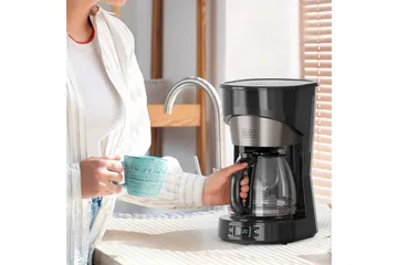 Kaffetrakter Black+Decker LCD 12 Kopper - Sølv - Servering & borddekking - Kjøkkenmaskin - Kaffemaskin & kaffetilbehør - Kaffetrakter