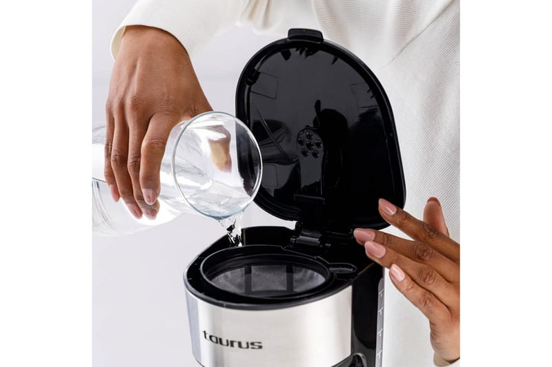 Kaffetrakter Taurus Verona 6 Kopper Inox - Svart||Sølv - Servering & borddekking - Kjøkkenmaskin - Kaffemaskin & kaffetilbehør - Kaffetrakter
