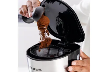 Kaffetrakter Taurus Verona 6 Kopper Inox - Svart||Sølv - Servering & borddekking - Kjøkkenmaskin - Kaffemaskin & kaffetilbehør - Kaffetrakter