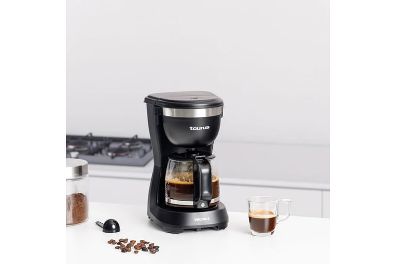 Kaffetrakter Taurus Verona Svart 6 kopper - 6 kopper - Servering & borddekking - Kjøkkenmaskin - Kaffemaskin & kaffetilbehør - Kaffetrakter