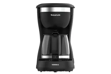 Kaffetrakter Taurus Verona Svart - Svart - Servering & borddekking - Kjøkkenmaskin - Kaffemaskin & kaffetilbehør - Kaffetrakter