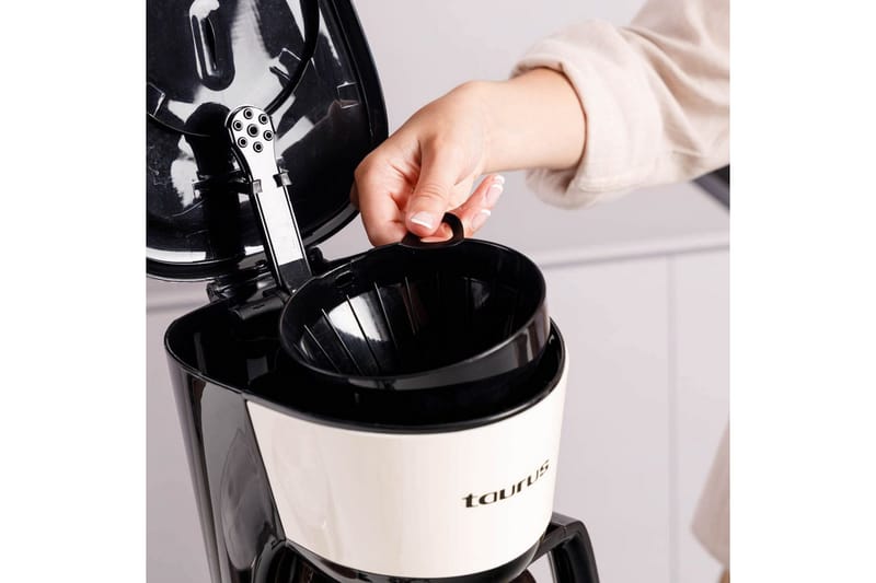 Kaffetrakter Taurus Verona Vintage 12 Kopper - Cremehvit - Servering & borddekking - Kjøkkenmaskin - Kaffemaskin & kaffetilbehør - Kaffetrakter