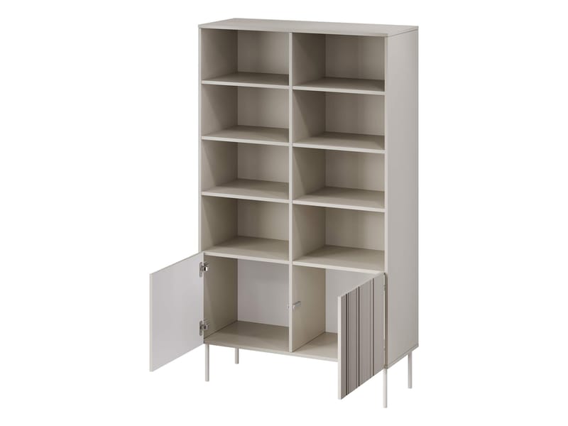 Rynlin Bokhylle 101 cm i Tre - Svart - Oppbevaring - Hylle - Bokhylle