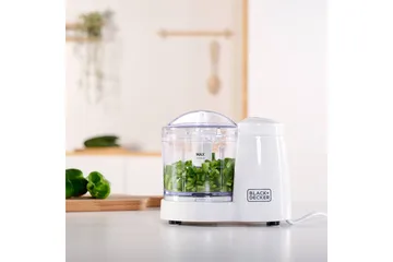 Minikutter Black+Decker 120W - Hvit - Servering & borddekking - Kjøkkenmaskin - Skjære & male - Kuttemaskin