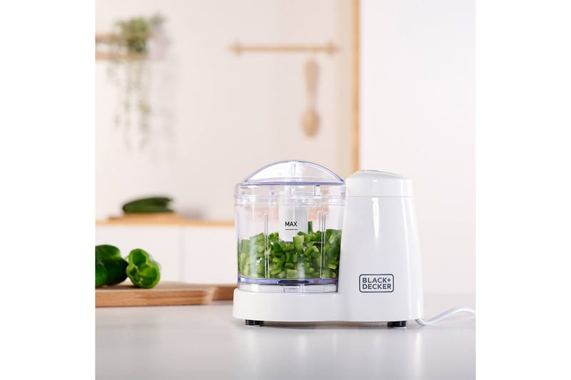 Minikutter Black+Decker 120W - Hvit - Servering & borddekking - Kjøkkenmaskin - Skjære & male - Kuttemaskin