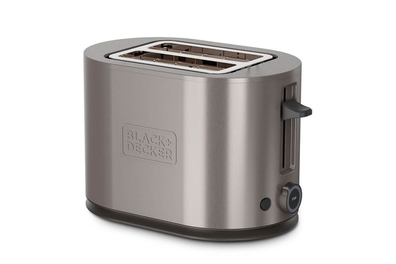 Brødrister Black+Decker 2 Rom Rustfritt Stål 20cm - 20cm - Servering & borddekking - Kjøkkenmaskin - Varme & koke - Brødrister