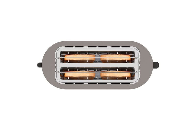 Brødrister Black+Decker 2 rom rustfritt stål - Sølv - Servering & borddekking - Kjøkkenmaskin - Varme & koke - Brødrister