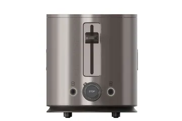 Brødrister Black+Decker 2 rom rustfritt stål - Sølv - Servering & borddekking - Kjøkkenmaskin - Varme & koke - Brødrister