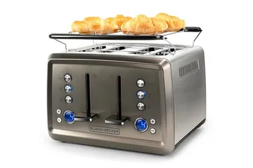 Brödrost Black+Decker Grå - Servering & borddekking - Kjøkkenmaskin - Varme & koke - Brødrister