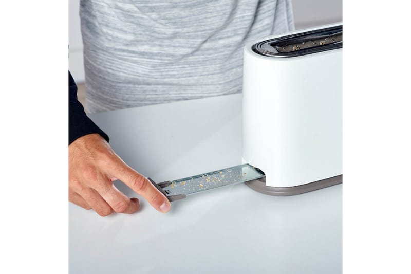 Brødrister Taurus Mytoast 1 Slot Hvit - Hvit - Servering & borddekking - Kjøkkenmaskin - Varme & koke - Brødrister
