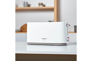 Brødrister Taurus Mytoast 1 Slot Hvit - Hvit - Servering & borddekking - Kjøkkenmaskin - Varme & koke - Brødrister