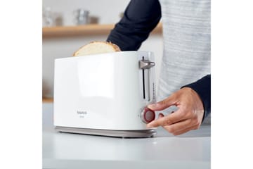 Brødrister Taurus Mytoast 1 Slot Hvit - Hvit - Servering & borddekking - Kjøkkenmaskin - Varme & koke - Brødrister
