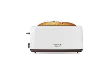 Brødrister Taurus Mytoast 2 Rom Hvit - Servering & borddekking - Kjøkkenmaskin - Varme & koke - Brødrister