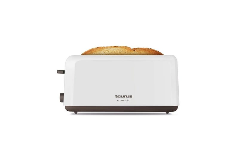 Brødrister Taurus Mytoast Duplo 2 Rom Hvit - Hvit - Servering & borddekking - Kjøkkenmaskin - Varme & koke - Brødrister