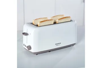 Brødrister Taurus Mytoast Duplo 2 Rom Hvit - Hvit - Servering & borddekking - Kjøkkenmaskin - Varme & koke - Brødrister