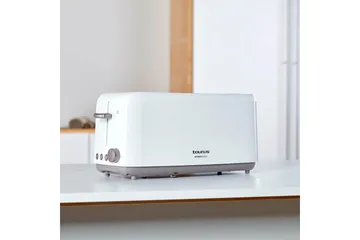 Brødrister Taurus Mytoast Duplo 2 Rom Hvit - Hvit - Servering & borddekking - Kjøkkenmaskin - Varme & koke - Brødrister