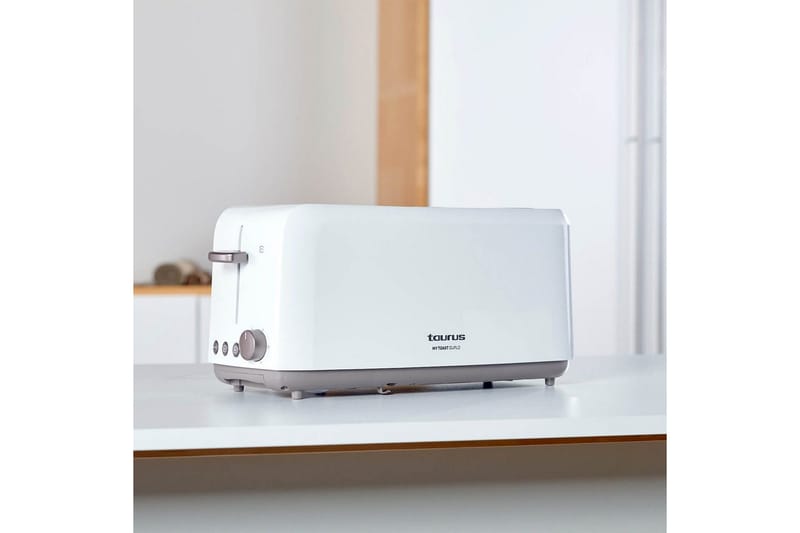 Brødrister Taurus Mytoast Duplo 2 Rom Hvit - Hvit - Servering & borddekking - Kjøkkenmaskin - Varme & koke - Brødrister